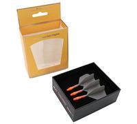 CUESOUL ROST T19 Dart Shaft Integrato e Alette a Forma di Ala Grande, Set di 3