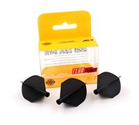 CUESOUL TERO AK4 Black Dart Flights Shield Shape, Set di 3 Pezzi (CS-AK4 + 1DPYS)