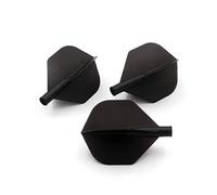 CUESOUL TERO AK4 Black Dart Flights Standard, Set di 3 Pezzi
