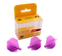 CUESOUL TERO AK4 Fasce per Freccette Viola Forma Standard, Set di 3 Pezzi (CS-AK4+10YS)
