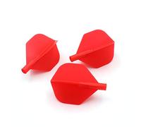 CUESOUL TERO AK4 Red Dart Flights Standard, Set di 3 Pezzi