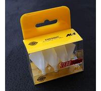 CUESOUL TERO AK4 White Dart Flights Diamond Shape, Set di 3 Pezzi (CS-AK4 + 2ZSYS)