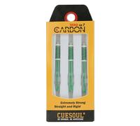 CUESOUL TERO AK7 Aste/Stelo per Freccette in Carbonio con Molla Integrata telescopica, Set di 3 Pezzi