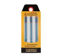 CUESOUL TERO AK7 Aste/Stelo per Freccette in Carbonio con Molla Integrata telescopica, Set di 3 Pezzi