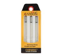 CUESOUL TERO AK7 Aste/Stelo per Freccette in Carbonio con Molla Integrata telescopica, Set di 3 Pezzi