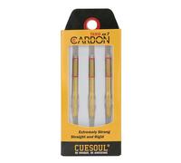 CUESOUL TERO AK7 Aste/Stelo per Freccette in Carbonio con Molla Integrata telescopica, Set di 3 Pezzi