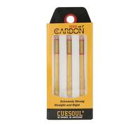 CUESOUL TERO AK7 Aste/Stelo per Freccette in Carbonio con Molla Integrata telescopica, Set di 3 Pezzi