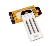 CUESOUL TERO AK7Aste/stelo per Freccette in Carbonio, Sottili, telescopiche a Molla Integrate, Set da 3 Pezzi