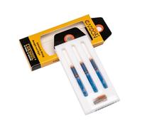 CUESOUL TERO AK7Aste/stelo per Freccette in Carbonio, Sottili, telescopiche a Molla Integrate, Set da 3 Pezzi