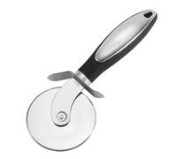 CUESVAP Rotella Taglia Pizza in Acciaio Inox, Multifunzionale per Rotella Tagliapasta, Tagliapizza Professionale da 8,3 pollici con Impugnatura Antiscivolo | Nero
