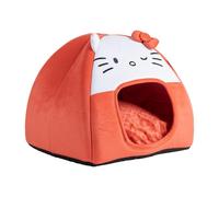 CERDÁ LIFE'S LITTLE MOMENTS Cave Letto per Cane Hello Kitty, Rifugio Accogliente e Morbido per Animali Piccoli e Medie