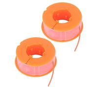Cufaee 2pcs Linea di Bobine per falciatrice per Prato, Sostituzione degli Accessori del Trimmer in Nylon, Linee di Bobine del Trimmer Adatte all'arte 30 Art 30fa (Orange)