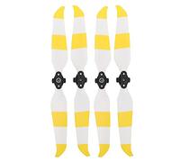 Cufaee Colorful Propeller, Low Noise Quick Release Blade Props Drone Accessories Spare, Fit for Air 2 Air 2S Accessories (Yellow White)