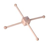 Cufaee Copano di in legno, coltivazione dell'attenzione faggio per bambini Mobile, arredamento del soffitto della camera da letto, kit mobile per bambini per la scuola matern