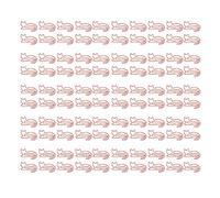 Cufaee Cute Paper Clips Animal Shaped, Bookmark Planner Clips, Funny Paperclip Bookmark for Document Classification (Orange)