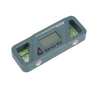 Cufaee Digital Inclinometer, Digital Level with Plastic ABS Magnetic Base, Woodworking Measuring Tool for Timber Processing Car Repair Sawblade Alignment (Dark Green)