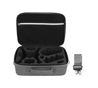 Cufaee Drone Carrying Case, Portable Travel Gray Shell Cloth Cover Shoulder Bag, Storage Hand Bag for FPV Drone Protection