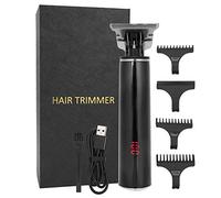 Cufaee Electric Trimmer Hair Clippers, Household LCD Display Hair Clippers Trimmer Grooming Kit, Hair Clipper for Hair Trimming and Body Care (Black)