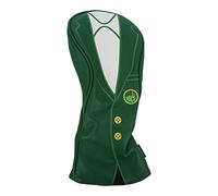 Cufaee Golf Club Covers, PU Leather Elastic Neckline Golf Head Cover, Soft Thick Lining Rainproof Sunscreen Hybrid Head Covers (No. 5 wood pole cover)