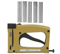 Cufaee HM515 Manual Nail Gun, Aluminum alloy Heavy Duty Staple Gun, Fit for Furniture Production Interior Decoration Leather Product