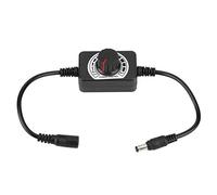 Cufaee Interruttore di controllo a velocità CC, controller di velocità del motore CC regolabile da 5 a 24 V, interruttore di temperatura della luce in codifica universale per il co