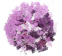 Cufaee It's Girl Confetti, Letter Moon Five Star Heart Shape Table Sequins, Baby Birthday Party Supplies for Gender Reveal Decor