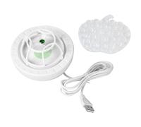 Cufaee Lavatrice portatile, mini lavastoviglie ad ultrasuoni, detergente per lavatrice per vestiti e piatti viaggi, affari, campeggio (Verde)