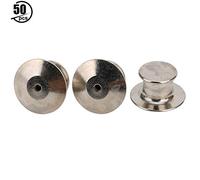 Cufaee Locking Pin Backs, Brooch Pin Backs, Pin Backs for Keeping Your Pins Secure to Your Cut, Lanyards (Champagne)