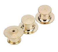 Cufaee Locking Pin Backs, Brooch Pin Backs, Pin Backs for Keeping Your Pins Secure to Your Cut, Lanyards (Gold)