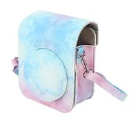 Cufaee Mini Borsa protettiva per fotocamera istantanea, Custodia protettiva per fotocamera, Borsa per fotocamera istantanea per gli elementi essenziali del fotografo (Colore blu rosa)