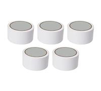 Cufaee Nastro per mascheratura colorato, nastro per marcatura del pavimento, nastro per pavimento, per la palestra del campo di competizione della linea di marcatura (Bianca)