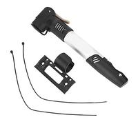 Cufaee Pompa ad Aria per Pneumatici da Bici, Mini Gonfiatore Portatile in Lega di Alluminio Durevole, Accessorio Compatibile con Doppia Valvola per Bici da Strada e Mountain Bike