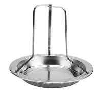 Cufaee Portarrosto per Pollo, Supporto per Pollo arrosto Verticale in Acciaio Inossidabile, Strumenti per Grigliare Il Barbecue per Grigliare Il Barbecue