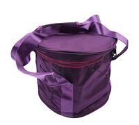 Cufaee Sacca per ciotola di musica cufaee, ciotola di canto di cristallo che trasporta con 2 tasca esterna, poliestere, borsa per ciotola da cantante in cotone (12 pollici)