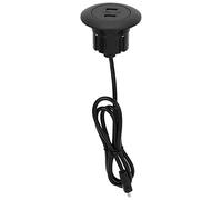 Cufaee Sofa Dual USB Charger,Flush Mount Installation Power Socket USB Phone Charging Ports, Power Recliner Chair for Home Office Use