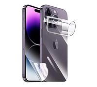 CUFEREDU 1 Set Pellicola Idrogel Anteriore e Posteriore per iPhone 14 Pro 6.1" Non Vetro temperato resistente alle esplosioni del film TPU flessibile della protezione dello schermo