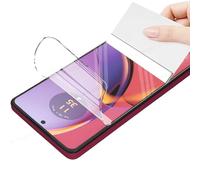 CUFEREDU 2 pz Flessibile 3D Protezione Dello Schermo per Motorola Moto G75 6.78" Idrogel Pellicola Trasparente TPU A prova di Esplosione Non Vetro Temperato