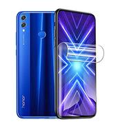 CUFEREDU 2 pz Flessibile Protezione Dello Schermo per Honor 8X / Honor View 10 Lite 6.5" 3D Idrogel Pellicola Trasparente TPU Impronte Digitali Sbloccato Non Vetro Temperato