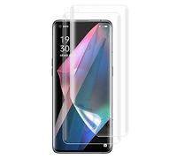 CUFEREDU 2 pz Flessibile Protezione Dello Schermo per Oppo Find X3 Neo 5G 6.55" 3D Idrogel Pellicola Trasparente TPU Impronte Digitali Sbloccato Non Vetro Temperato