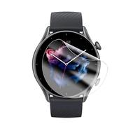 CUFEREDU 6 pcs Pellicola idrogel per Amazfit GTR 4 1.43" Smartwatch Soft TPU Pellicola in gel Protezione dello schermo Autoguarigione, Installazione facile, Sensibile al tocco