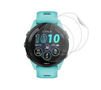 CUFEREDU 6 pcs Pellicola idrogel per Garmin Forerunner 255 46MM Smartwatch Soft TPU Pellicola in gel Protezione dello schermo Autoguarigione, Installazione facile, Sensibile al tocco