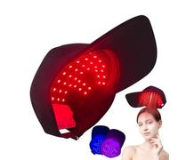Cuffia A Luce Rossa Per La Ricrescita Dei Capelli | Cappello LED Infrarossi Wireless Ricaricabile,Cuffia Luce Rossa Per Capelli,Per Uomo E Donna Uso Quotidiano Cura Della Radice Capillare Outdoor