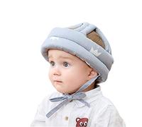 Cuffia anti-goccia per bambini, anti-goccia, protezione per la testa del bambino, anti-collisione, per bambini da 0 a 3 anni (grigio, 6 mesi a 5 anni)