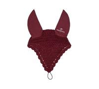 Cuffia antimosche in cotone ad uncinetto con attacco al chiudibocca Equestro