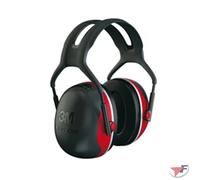 CUFFIA ANTIRUMORE 3M X3A ROSSA SNR33db