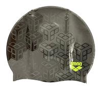 CUFFIA ARENA SILICONE SWIM CAP CUFFIE PISCINA NUOTO ALL BLACK