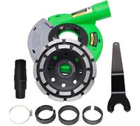 Cuffia Aspirazione Smerigliatrici Angolare 115/125 Mm + Mola Diamantata 125 Mm X