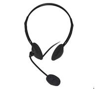 LINK - Cuffia Con Microfono Orientabile, Connettore 1 X 3,5 Mm E Controllo Volume - SPEDIZIONE GRATUITA