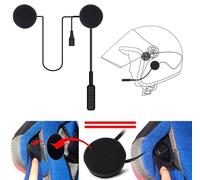CUFFIA AURICOLARE HELMET BLUETOOTH HEADSET PER CASCO MOTO INTERNO INTERFONO