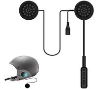 CUFFIA AURICOLARE HELMET BLUETOOTH HEADSET PER CASCO MOTO INTERNO INTERFONO